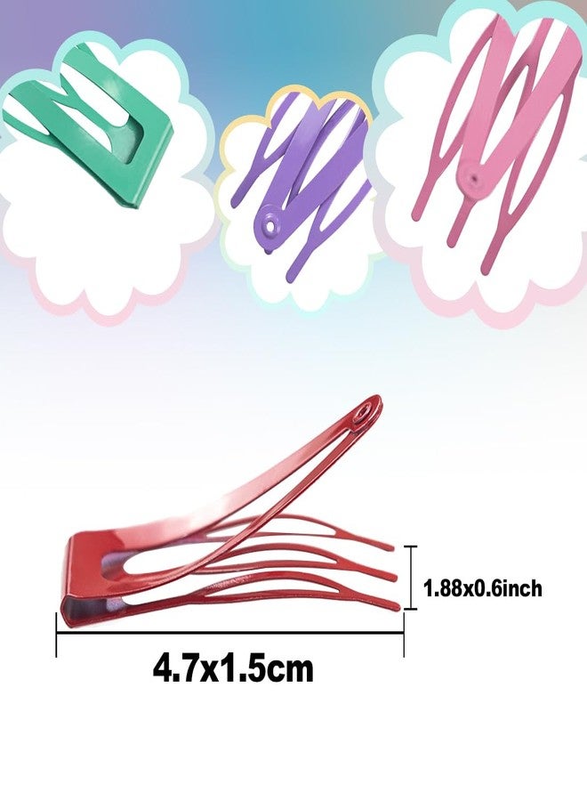 ايلان مجموعة إيلان من 20 قطعة من مشابك الشعر المعدنية للنساء، مشابك مزدوجة التثبيت، بألوان زاهية - Image 2